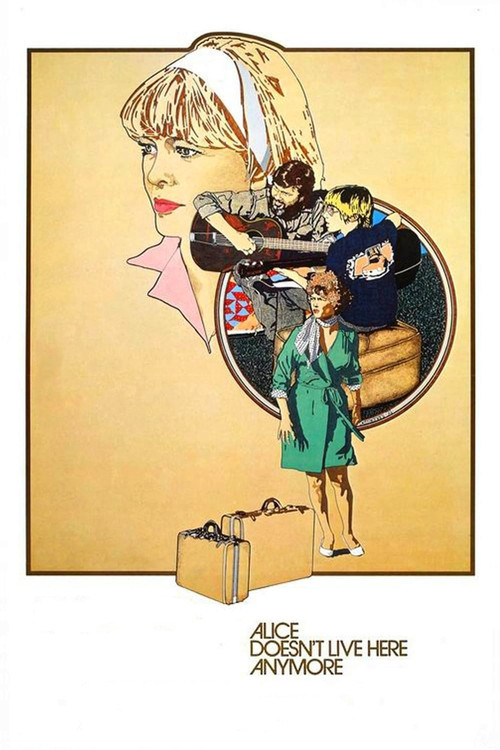Alice Artık Burada Oturmuyor (1974) film posteri