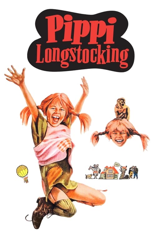 Pippi Longstocking (1969) film posteri