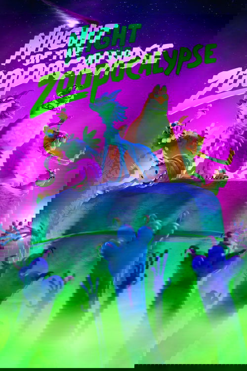 Night of the Zoopocalypse (2025) film posteri