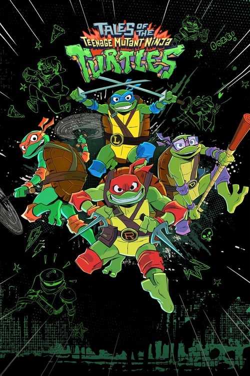 Tales of the Teenage Mutant Ninja Turtles (2024) film posteri