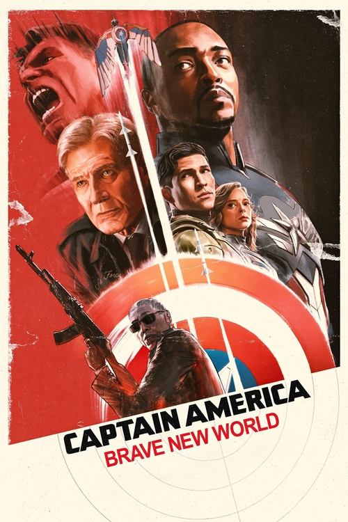 Kaptan Amerika: Cesur Yeni Dünya (2025) film posteri