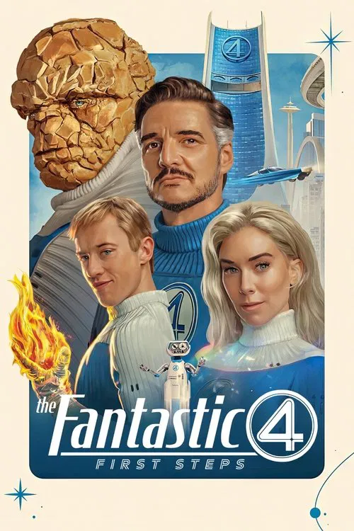 Fanstastik Dörtlü: İlk Adımlar (2025) film posteri