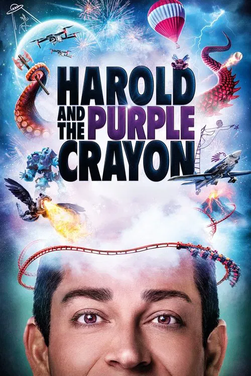 Harold ve Mor Tebeşir (2024) film posteri
