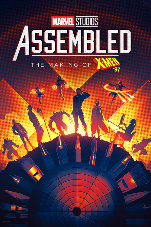 Assembled: The Making of X-Men ’97 (2024) film posteri