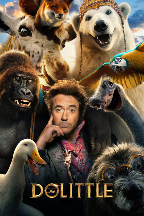 Dolittle (2020) film posteri