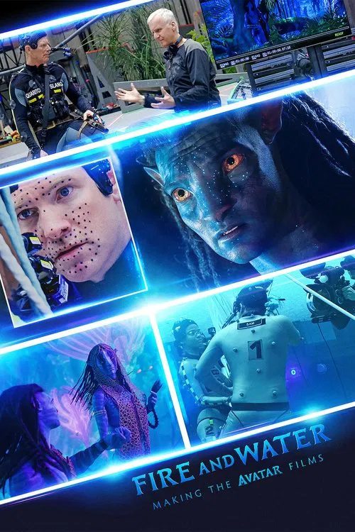 Fire And Water: Making The Avatar Films (2025) film posteri