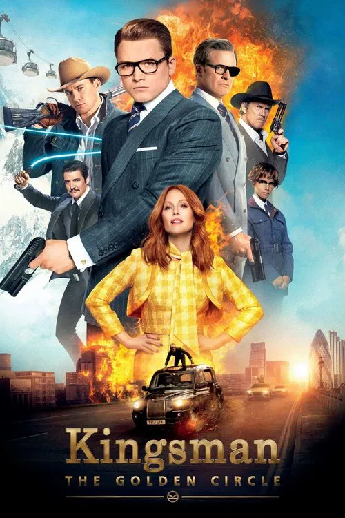 Kingsman: Altın Çember (2017) film posteri