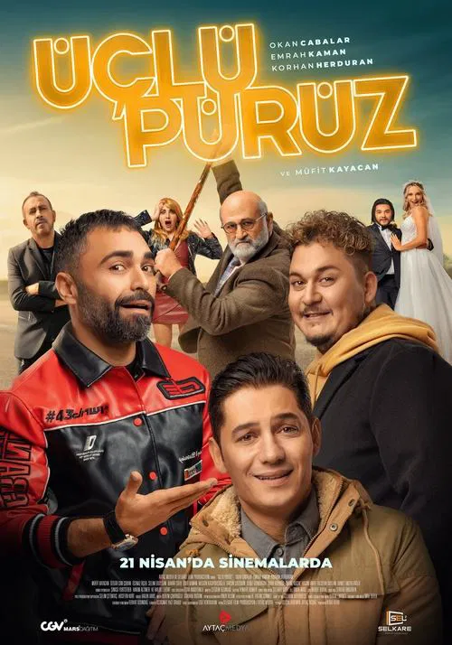 Üçlü Pürüz (2023) film posteri