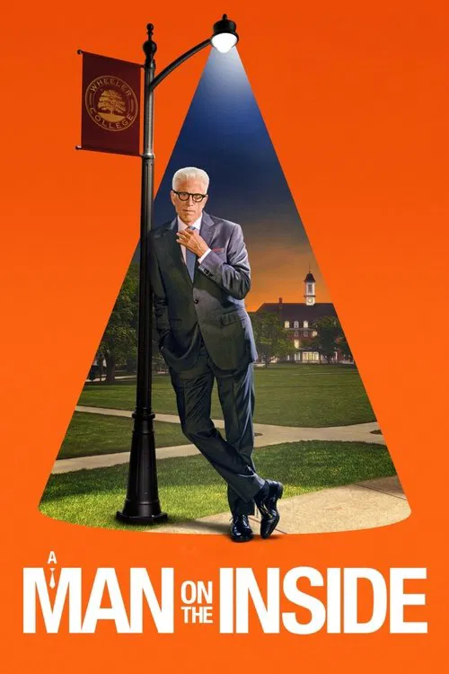 A Man on the Inside (2024) film posteri