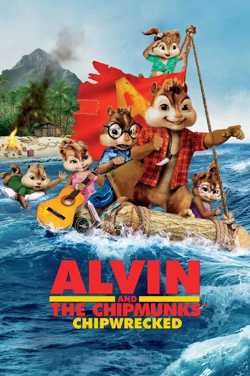 Alvin ve Sincaplar: Eğlence Adası (2011) film posteri