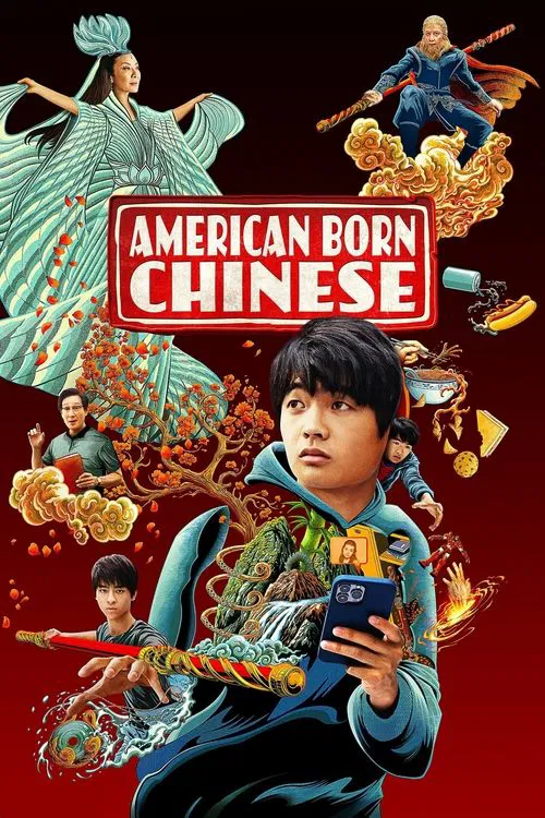 American Born Chinese (2023) film posteri