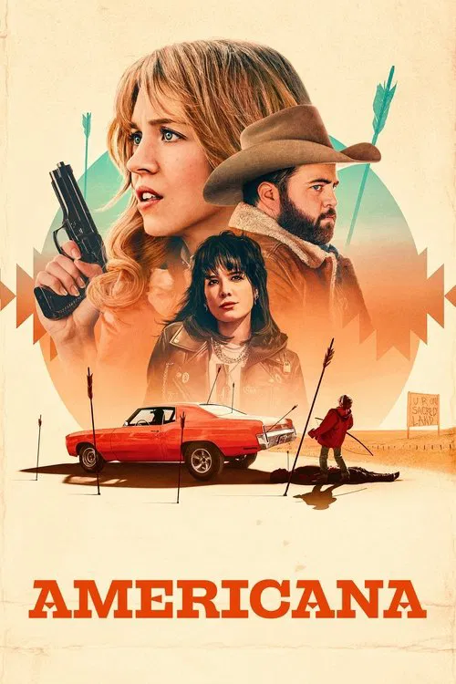 Americana (2025) film posteri