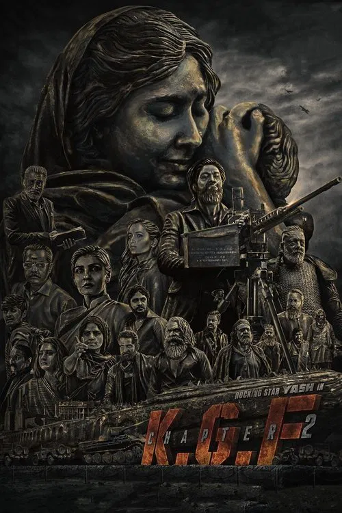K.G.F: Chapter 2 (2022) film posteri