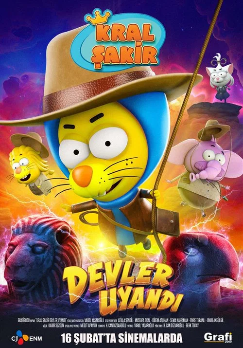 Kral Şakir: Devler Uyandı (2024) film posteri