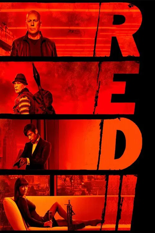 RED 2 (2013) film posteri