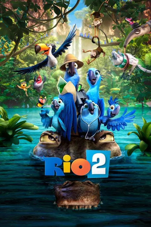 Rio 2 (2014) film posteri