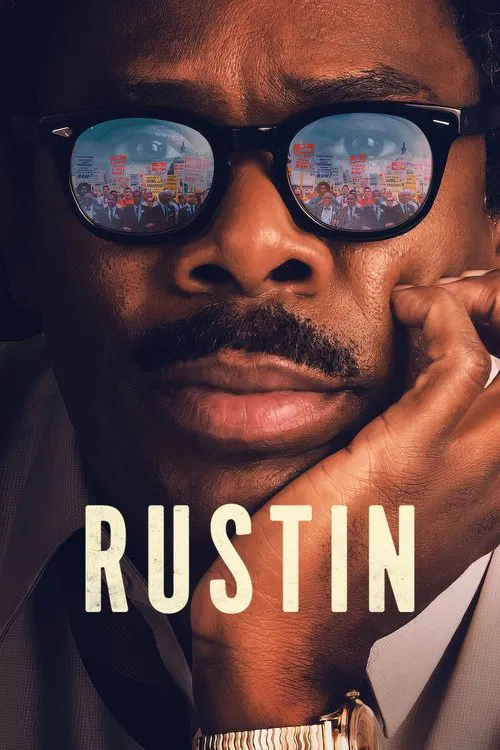 Rustin (2023) film posteri