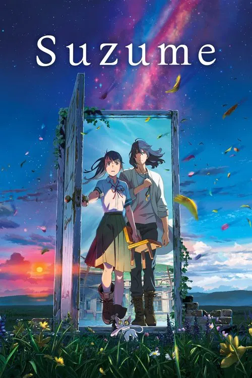 Suzume (2022) film posteri
