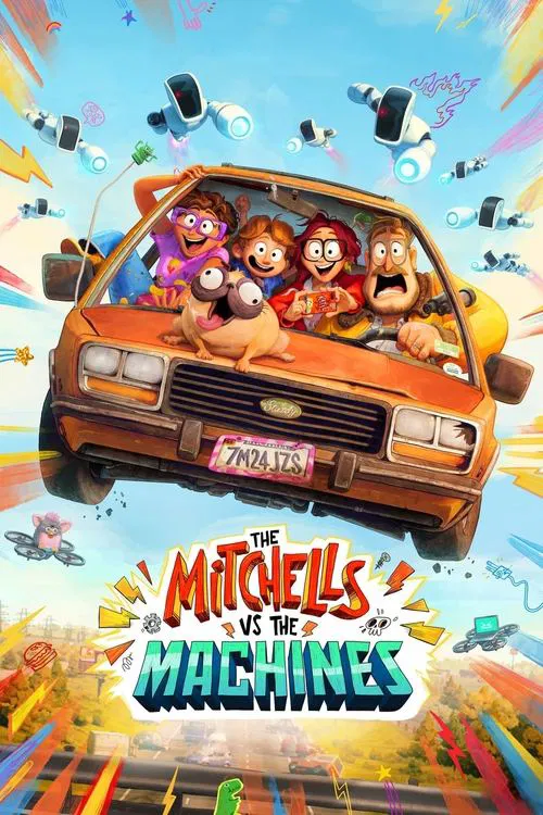 Ailem Robotlara Karşı (2021) film posteri
