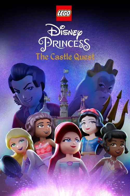 Lego Disney Princess: The Castle Quest (2023) film posteri