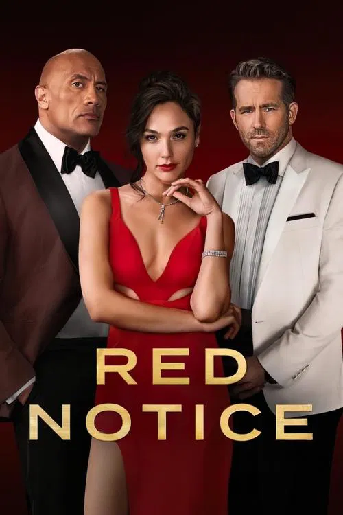 Red Notice (2021) film posteri