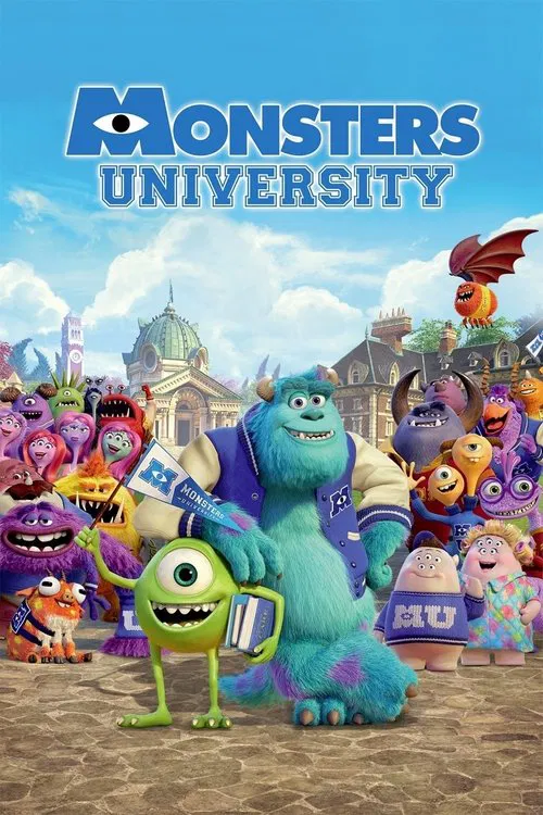 Sevimli Canavarlar Üniversitesi (2013) film posteri