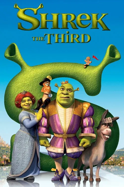 Şrek Üç (2007) film posteri